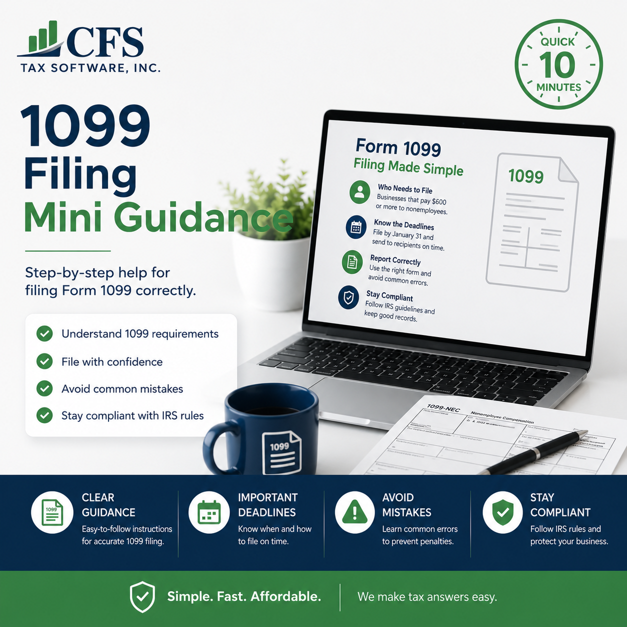 1099 Filing Mini Guidance