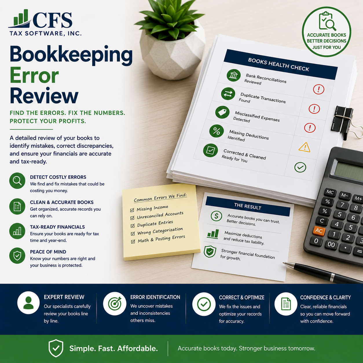 Bookkeeping Error Review