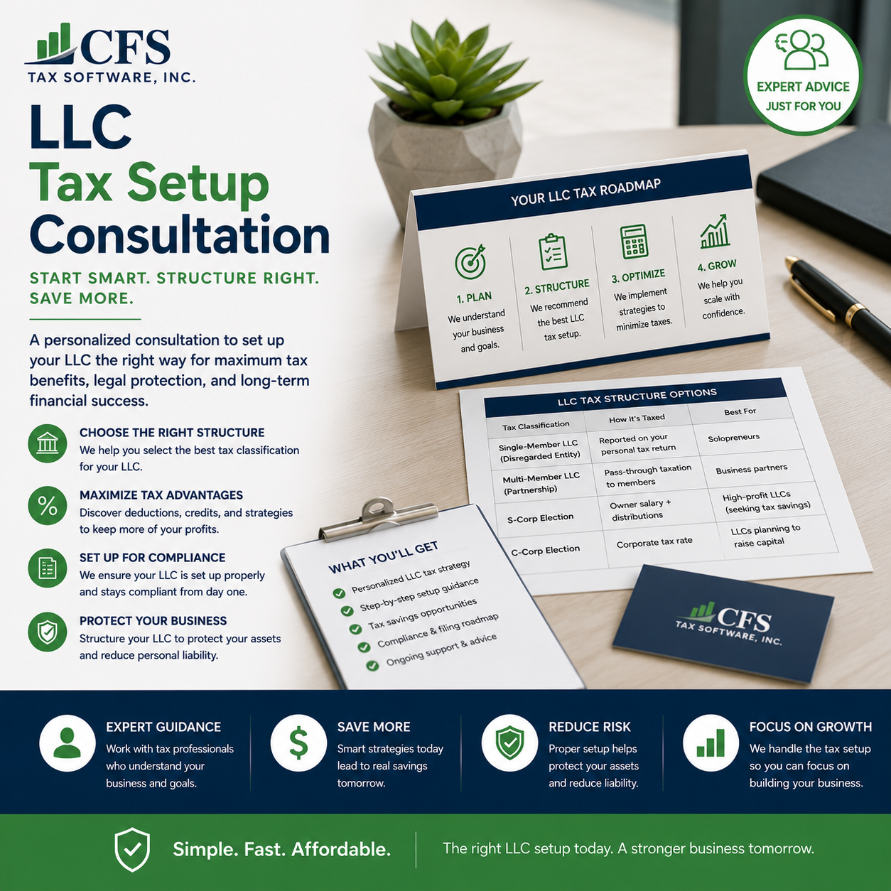 LLC Tax Setup Consultation