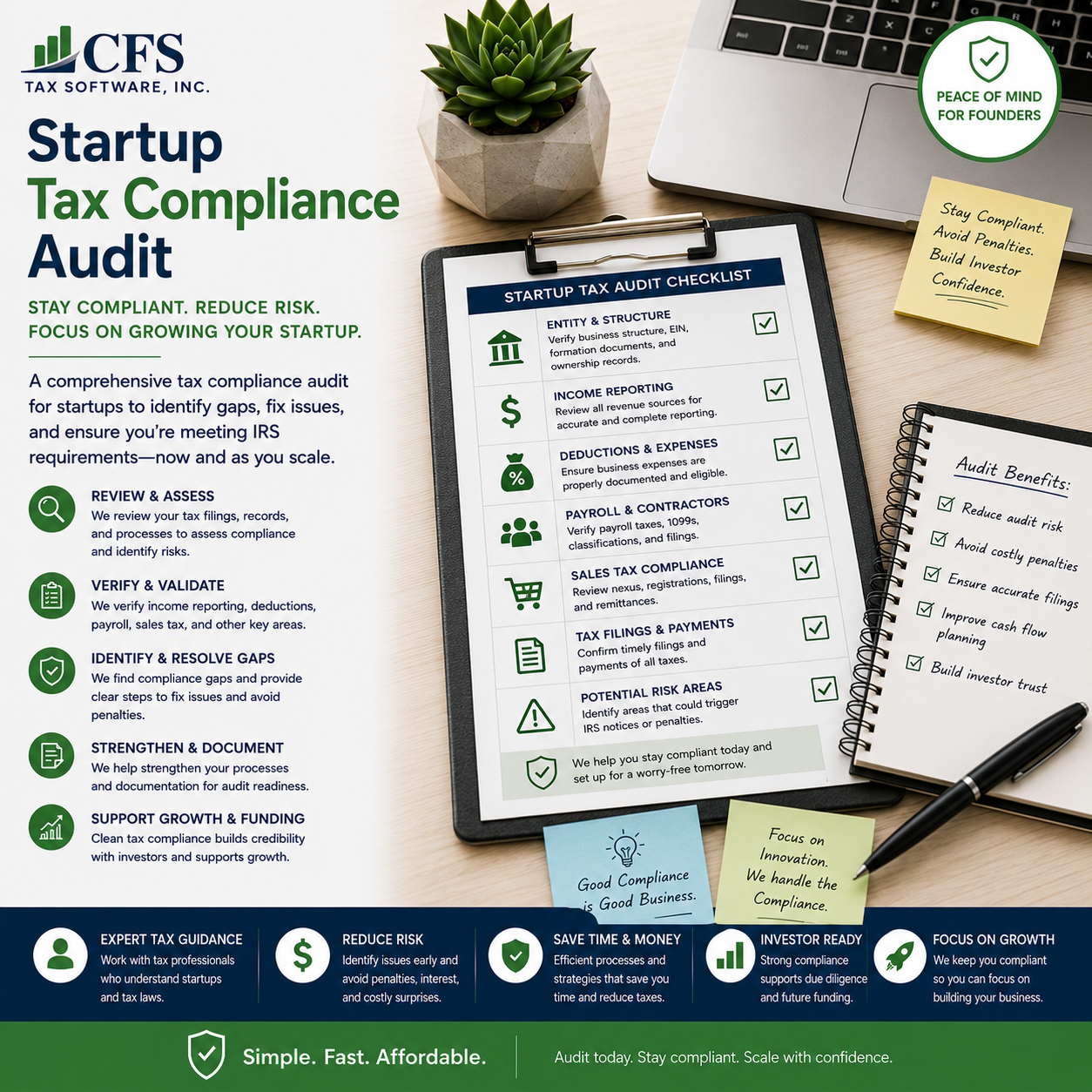 Startup Tax Compliance Audit